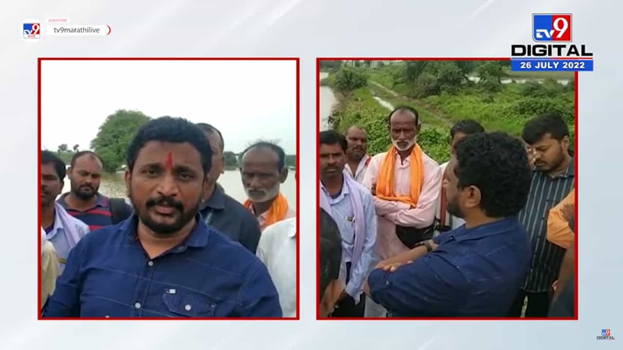 Amol Mitkari : थोडी लाज शिल्लक असेल तर शेतकऱ्यांना त्वरीत मदत द्या, नुकसानग्रस्त भागाच्या पाहणीनंतर मिटकरींची सरकारवर टीका