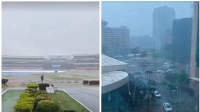 IND vs WI 3rd ODI : तिसऱ्या एकदिवसीय सामन्यावर पावसाचं सावट, रवींद्र जडेजानं सांगितला Weather report, पाहा VIDEO