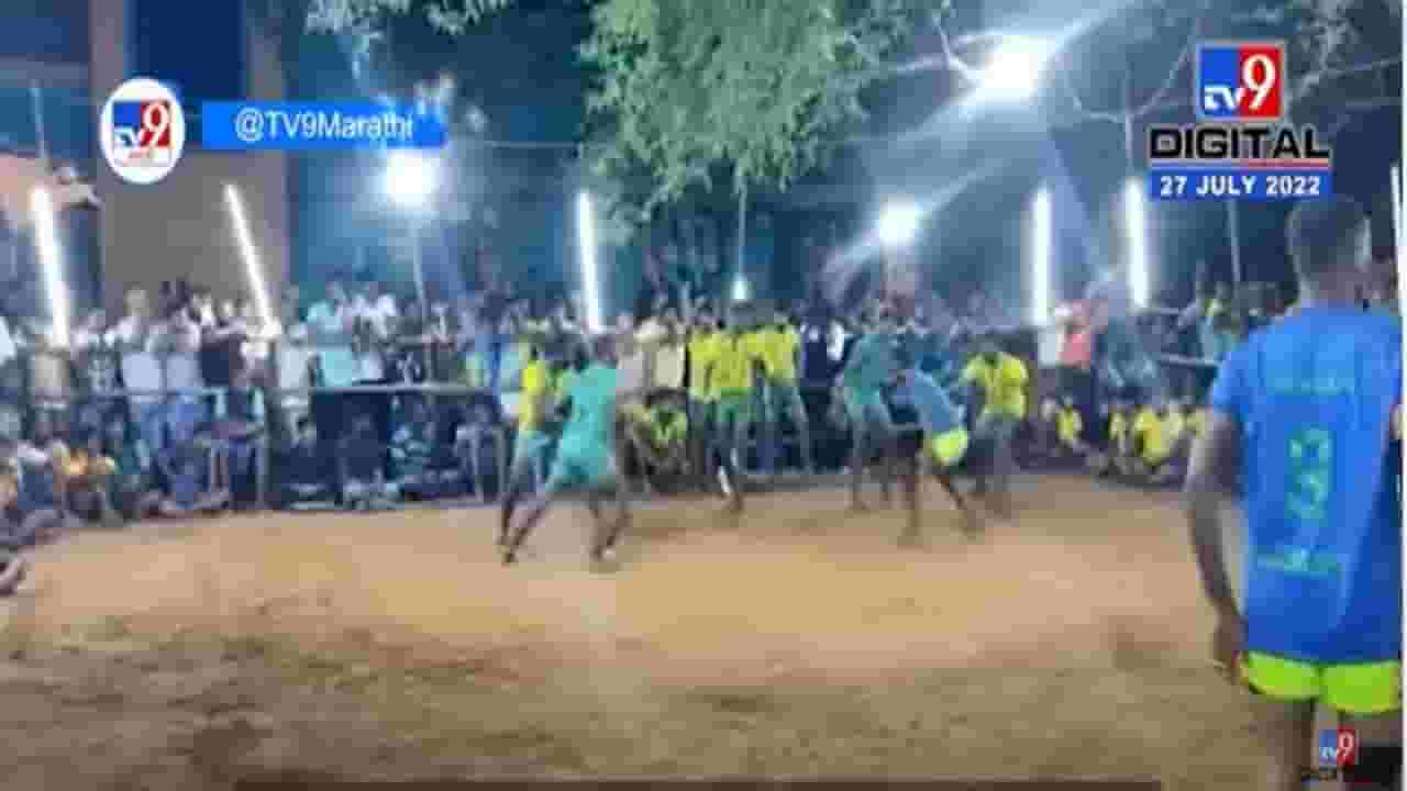 Tamilnadu : कबड्डी खेळताना खेळाडूचा मैदानात मृत्यू, घटना कॅमेऱ्यात कैद