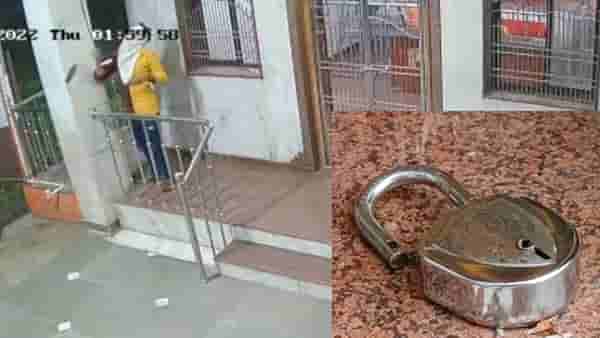 Akola Temple : अकोल्यात चोरांनी केले मंदिर टार्गेट, रातोरात दोन मंदिरे फोडली, चोर सीसीटीव्हीत कैद