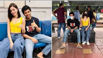 Liger: विजय देवरकोंडा-अनन्या पांडेचा लोकलने प्रवास; लायगरचं हटके प्रमोशन