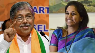 Supriya Sule : चंद्रकांतदादा लवकर घरी जेवायला या, खास बेत करते, सुप्रिया सुळेंचं पाटलांना खास आमंत्रण