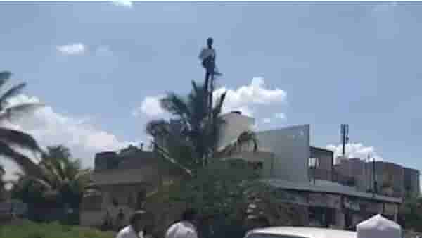 Sangli : भावकीचा वाद विकोपाला, त्रस्त शेतकऱ्याचे जतमध्ये शोले स्टाईल आंदोलन..!