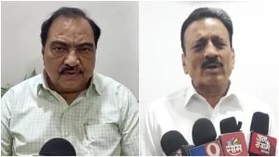 Eknath Khadse : सरळ सामना करण्याची ताकद नाही, म्हणून तपास यंत्रणांच्या आडून छळ; एकनाथ खडसेंचा गिरीष महाजनांवर हल्लाबोल