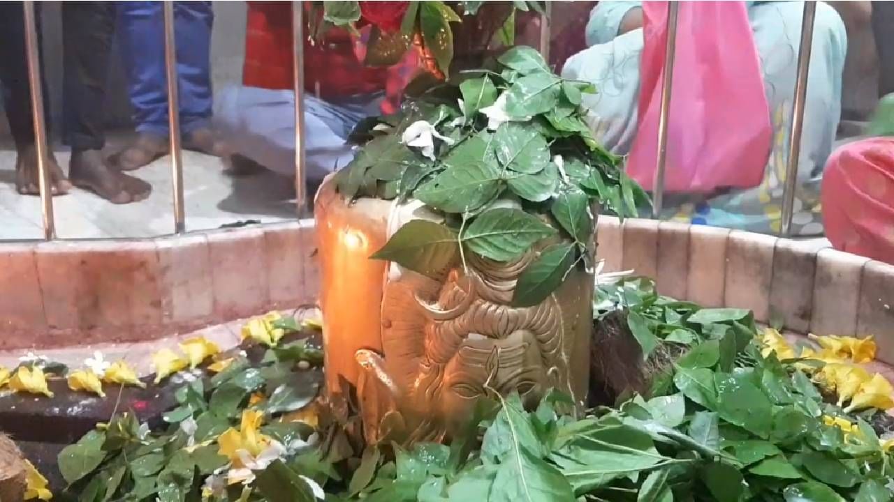 श्रावण सोमवार निमित्ताने अमरावतीच्या पुरातन कोंडेश्वर मंदिरात भाविकांच्या दर्शनासाठी मोठ्या रांगा... श्रावण सोमवार निमित्ताने अमरावतीच्या पुरातन कोंडेश्वर मंदिरात भाविकांच्या दर्शनासाठी मोठ्या रांगा...