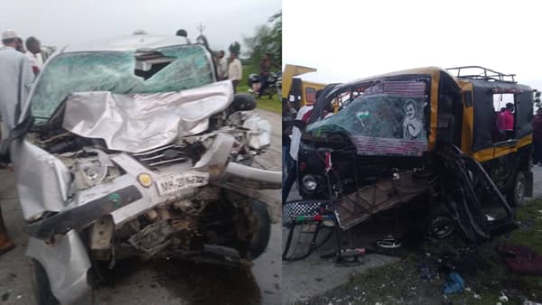 Amaravati Accident : अमरावतीत तीन वाहनांचा विचित्र अपघातात, घटनेत 1 ठार तर 19 जखमी; पाच जणांची प्रकृती चिंताजनक