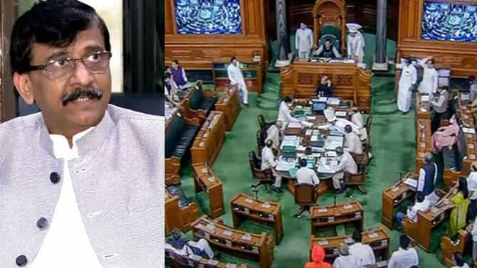 Sanjay Raut Arrest : संजय राऊतांच्या अटकेविरोधात शिवसेनेची आजही राज्यसभेत प्रचंड घोषणाबाजी; 50 मिनिटासाठी राज्यसभेचं कामकाज तहकूब