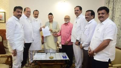 मंत्रिमंडळ विस्तार, शेतकऱ्यांना मदतीचं काय? अजित पवारांच्या नेतृत्वात राष्ट्रवादी काँग्रेसचं शिष्टमंडळ राज्यपाल कोश्यारींच्या भेटीला