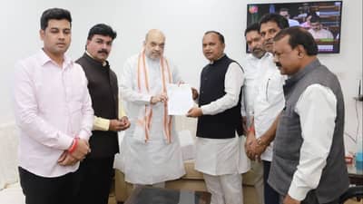 मराठीला अभिजात भाषेचा दर्जा द्या, राहुल शेवाळेंच्या नेतृत्वात शिंदे गटातील खासदार अमित शाहांच्या भेटीला