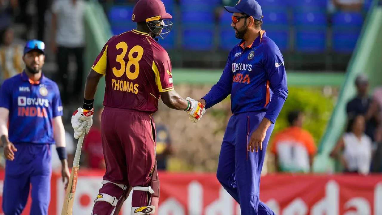 IND vs WI 3rd T20 Match Report : रोहितच्या दुखापतीचा सूर्यकुमारनं घेतला बदला, यादवची जोरदार फटकेबाजी, इंडिजला नमवलं