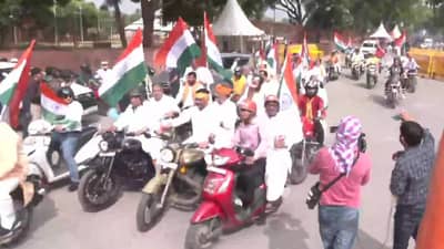 लाल किल्ल्यावर ते विजय चौक भाजप खासदारांनी तिरंगा बाइक रॅली, 11 ते 13 ऑगस्टमध्ये प्रभातफेरी काढणार