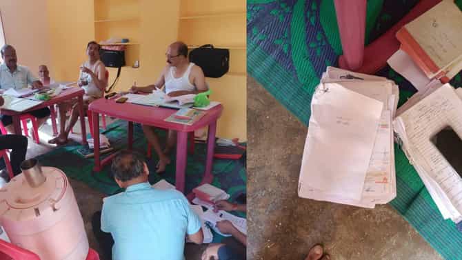 Jalgaon | ऑडिटर्स साहेब चक्क चड्डी-बनियनवर, जळगावातल्या बोदवड ग्रामपंचायतीतल्या प्रकाराची राज्यात चर्चा