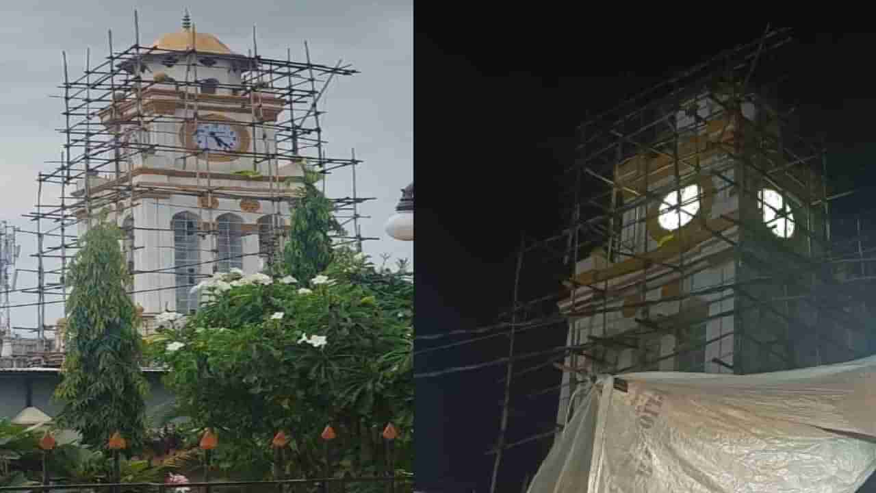 Aurangabad | औरंगाबादच्या ऐतिहासिक घडाळ्याची टिक टिक सुरु, शहागंजमधील क्लॉक टॉवरची दुरुस्ती, 15 ऑगस्टला विद्युत रोषणाई