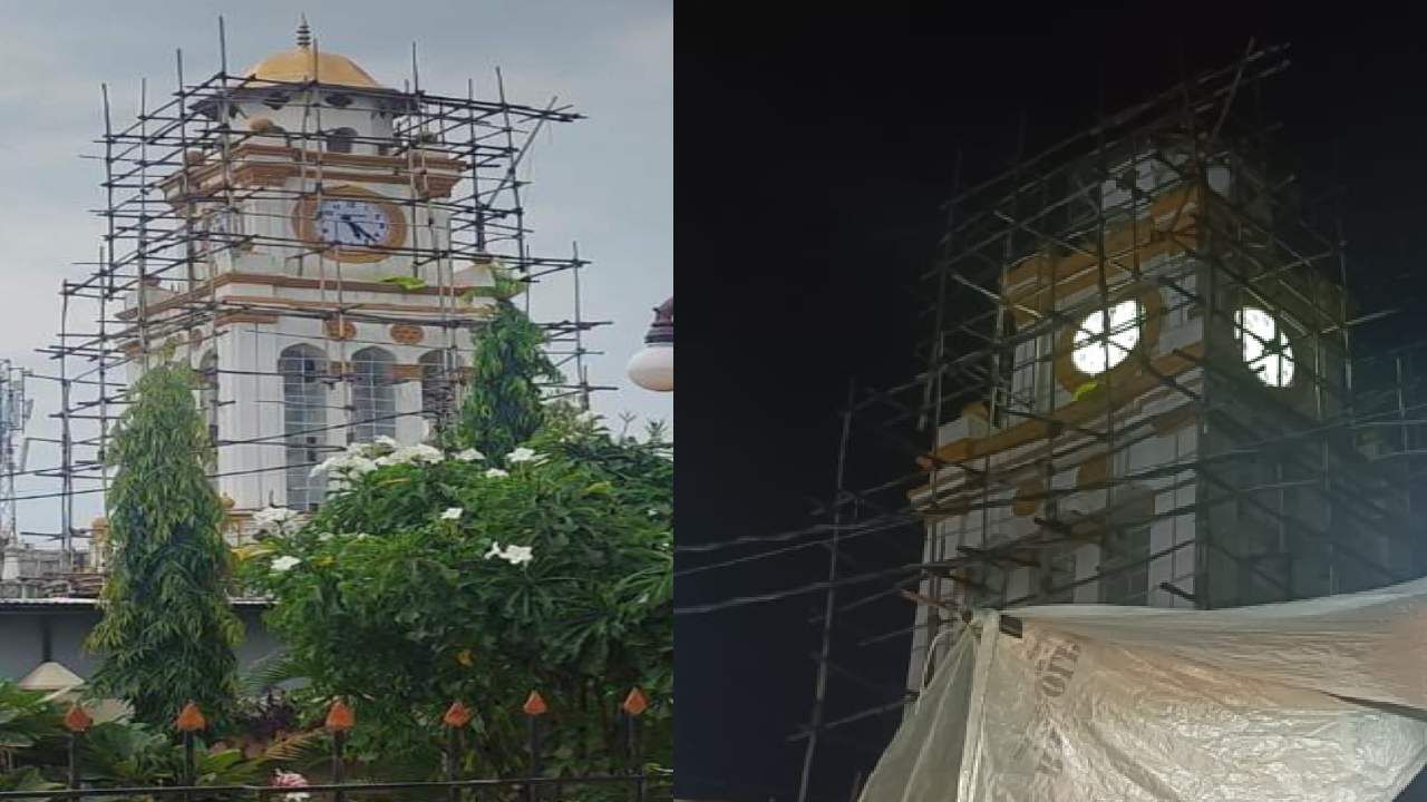 Aurangabad | औरंगाबादच्या ऐतिहासिक घडाळ्याची टिक टिक सुरु, शहागंजमधील क्लॉक टॉवरची दुरुस्ती, 15 ऑगस्टला विद्युत रोषणाई