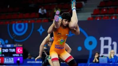 CWG 2022, CWG 2022 Wrestling, Pooja Gehlot : पूजा गेहलोतनं जिंकलं कांस्यपदक, कुस्तीतील भारताचं सातवं पदक