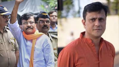 Sandeep Deshpande : तुरुंगातून लेख लिहायला राऊत स्वातंत्र्य सैनिक आहेत काय?; संदीप देशापांडेंचा सवाल