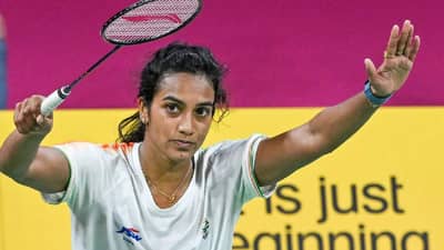 CWG 2022, PV Sindhu : पीव्ही सिंधूचं राष्ट्रकुलमध्ये पदक निश्चित, उपांत्य फेरीत सिंगापूरच्या जिया मिनचा पराभव