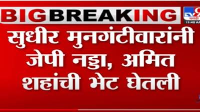 सुधीर  मुनगंटीवार  यांनी घेतली केंद्रीय गृहमंत्री अमित शहा यांची  भेट