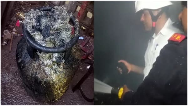 Pune fire : पुण्यातल्या भवानी पेठेत दोन गोडाऊनला आग, जीवितहानी नाही मात्र एक गोडाऊन जळून खाक