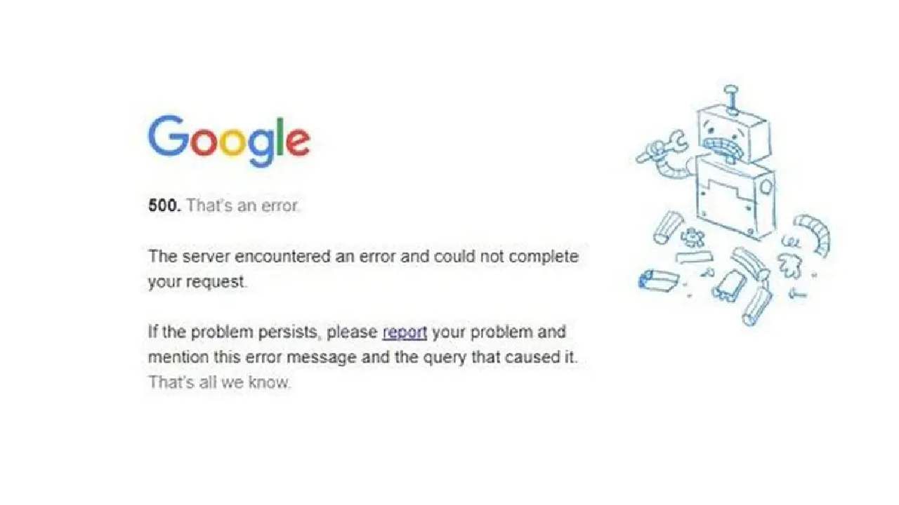 Google Down : जगभरात इंटरनेटचा वेग मंदावला, सर्च करताना त्रास होऊ लागला, नेमकं काय झालं? जाणून घ्या...