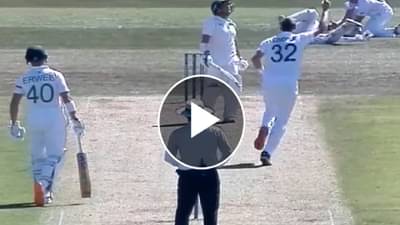 गोळीच्या वेगाने आलेल्या चेंडूवर वन हँण्डेड जबरदस्त कॅच, ज्याने पाहिलं तो दंग झाला, पहा VIDEO