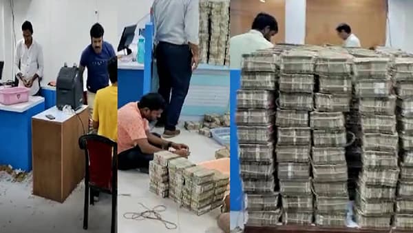 अबब! जालन्याच्या छाप्यात एकूण 390 कोटी, 58 कोटींची कॅश, 32 किलो सोन्याचे दागिने, 16 कोटींचे हिरे-मोती, आयकर विभागाचे 260 अधिकारी, 120 गाड्या