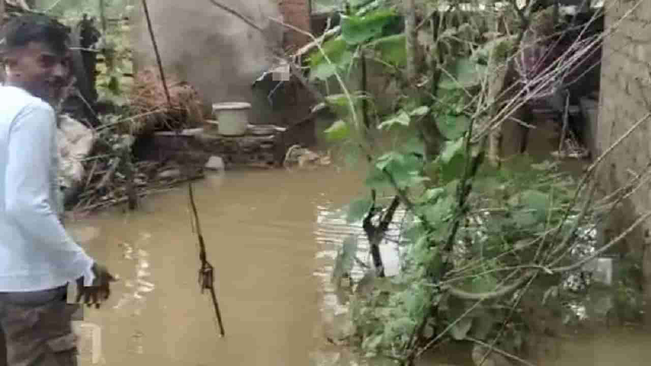 Bhandara Flood : भंडाऱ्यातील बघेड्यात शिरले पुराचे पाणी, 40 घरांचे नुकसान, 190 लोकांना सुरक्षित स्थळी हलविले