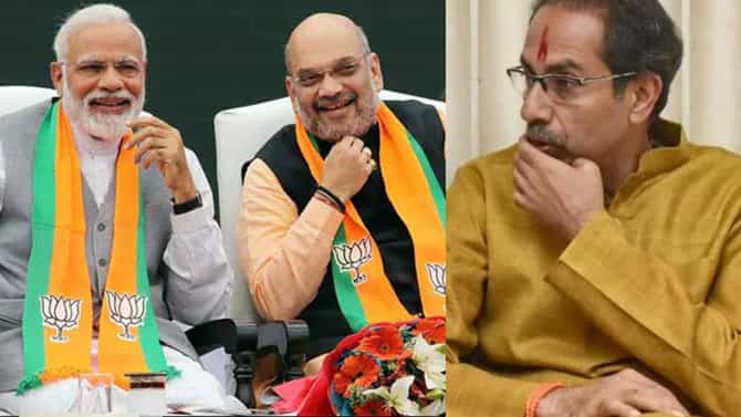 Uddhav Thackeray : 2019 ला उद्धव ठाकरेंनी महाराष्ट्राच्या जनतेच्या पाठीत खंजीर खुपसला, त्याचं फळ त्यांना मिळालं, आमदारांनी बंडखोरी केली