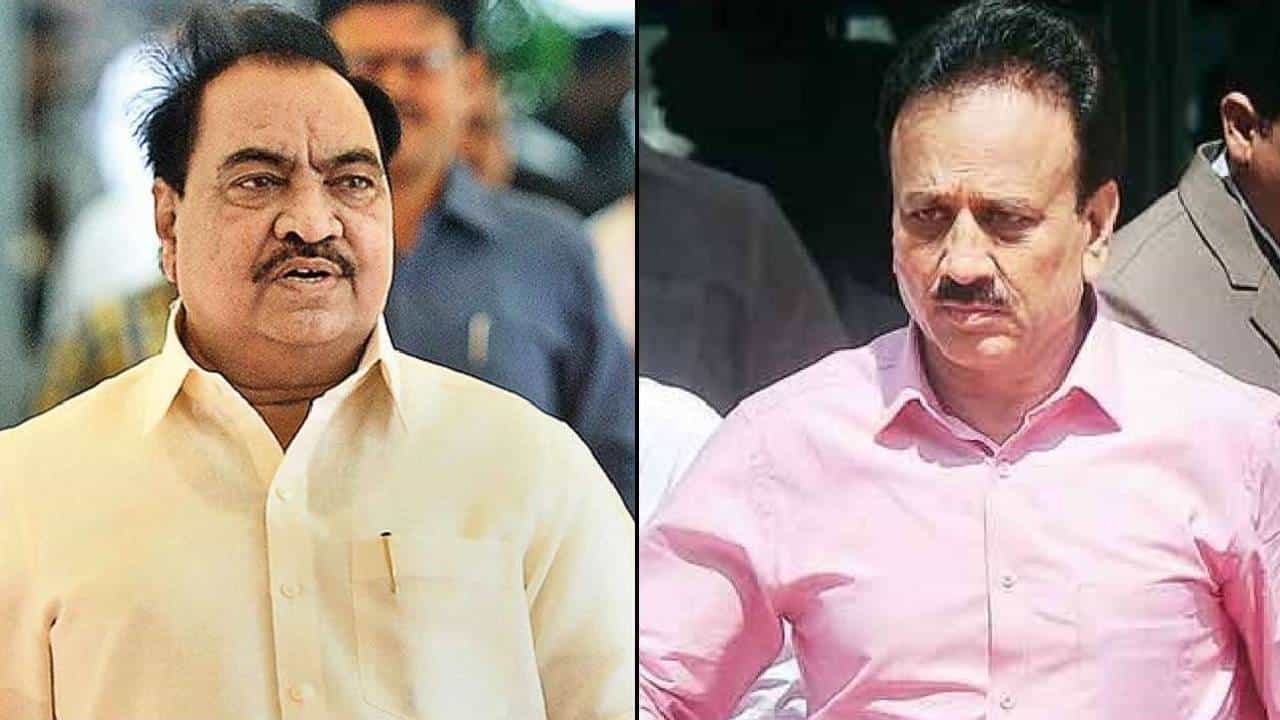 मंत्री झाल्यावर अशा धमक्या देत असतात, विरोधकांचा आवाज दाबण्याचा प्रयत्न असतो, एकनाथ खडसेंचा महाजनांवर निशाणा