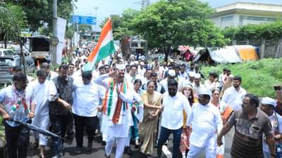 Nana Patole : आझादी गौरव पदयात्रेला नाशिकमध्ये चांगला प्रतिसाद, उद्या नागपूरच्या पदयात्रेत नाना पटोलेंचा सहभाग