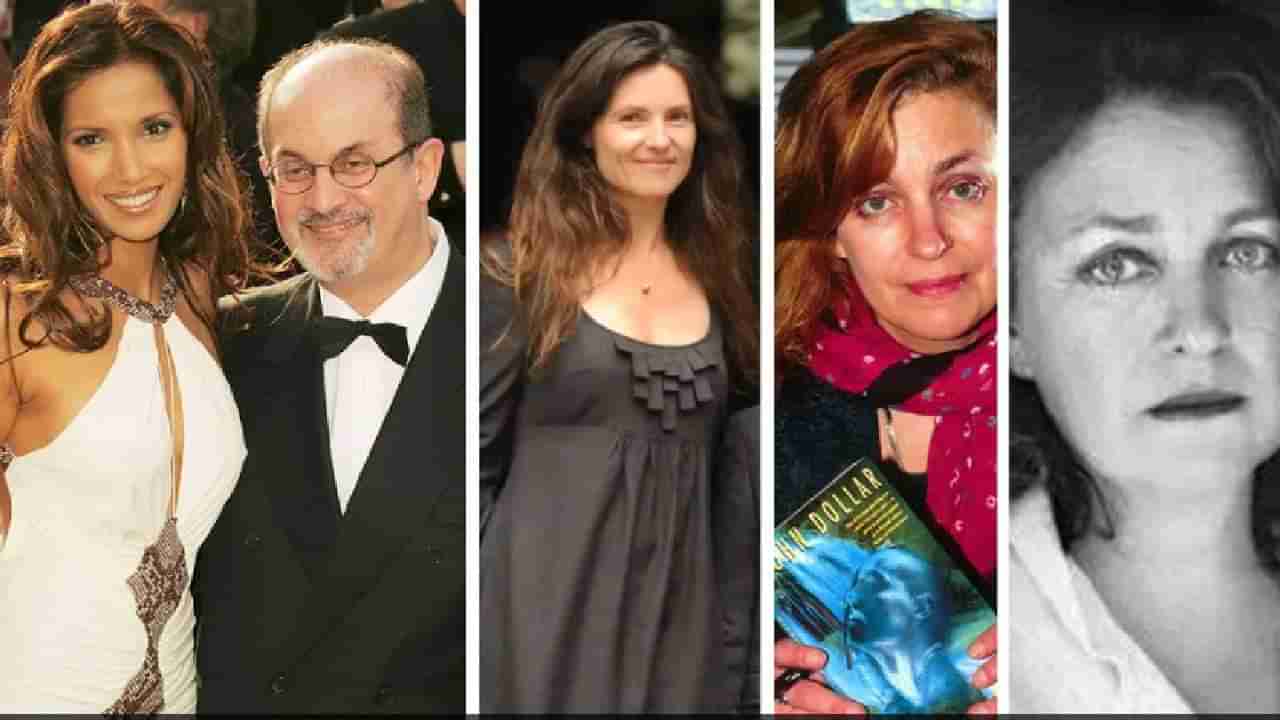 Salman Rushdie : प्रसिद्ध लेखक सलमान रश्दी चार लग्न होऊन एकही टिकले नाही; या आहेत त्यांच्या पत्नी