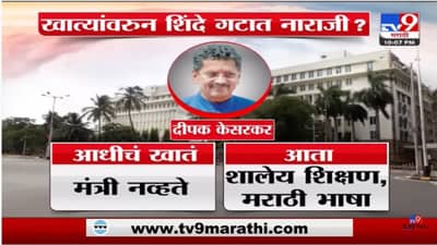 Special Report | खात्यांवरून शिंदे गटात नाराजी?