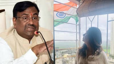 Prajakta Mali: ..आणि हो, आजपासून फोनवर हॅलो बंद, सुधीर मुनगंटीवार यांच्या निर्णयाला प्राजक्ता माळीचा पाठिंबा