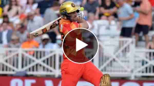 क्या बात हैं! Liam livingstone एका हाताने मारलेल्या कडक Six चा VIDEO व्हायरल