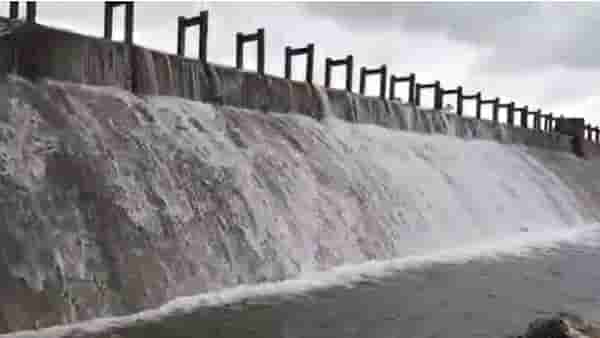 Manmad | मनमाड शहराला पाणीपुरवठा करणारे वागदर्डी धरण अखेर ओव्हर फ्लो...