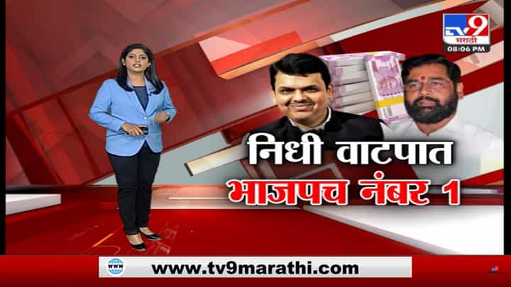Special Report | निधी वाटपात भाजपच नंबर 1 Special Report | निधी वाटपात भाजपच नंबर 1