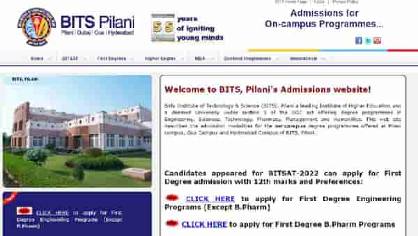 BITS Pilani Admission: बिट्स पिलानीमध्ये 12वी टॉपर्सला थेट प्रवेश मिळणारे, वाचा...