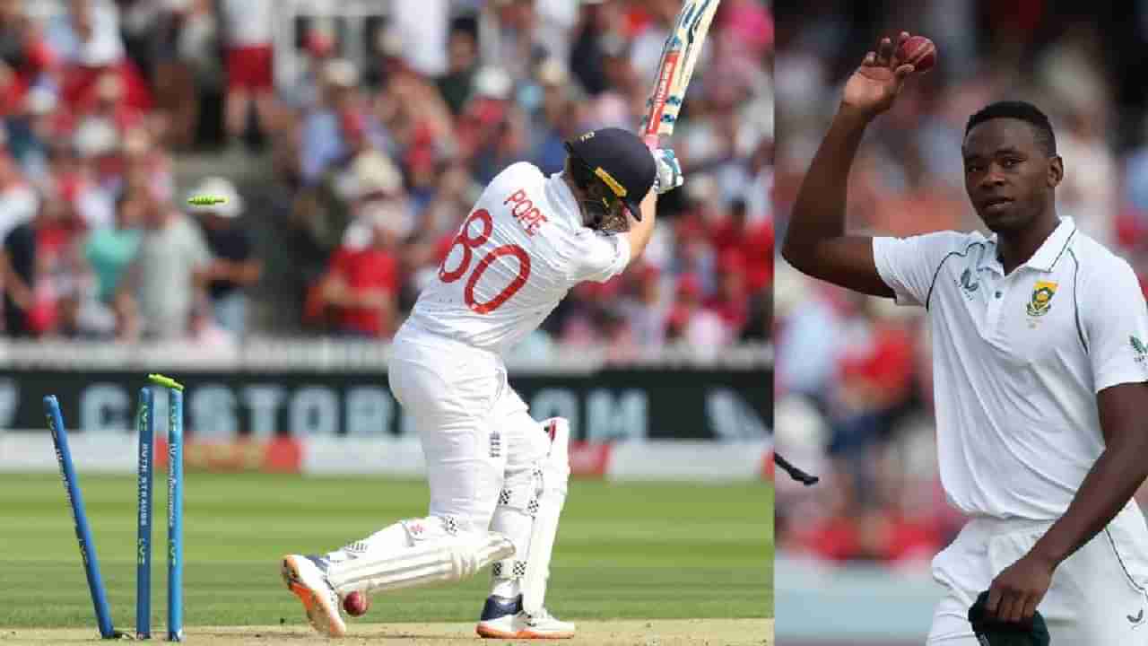 ENG vs SA 1st Test : कागिसो रबाडा 6 महिन्यांनंतर कसोटी खेळला, इंग्लंडच्या ‘Bazzball’ची हवी काढली