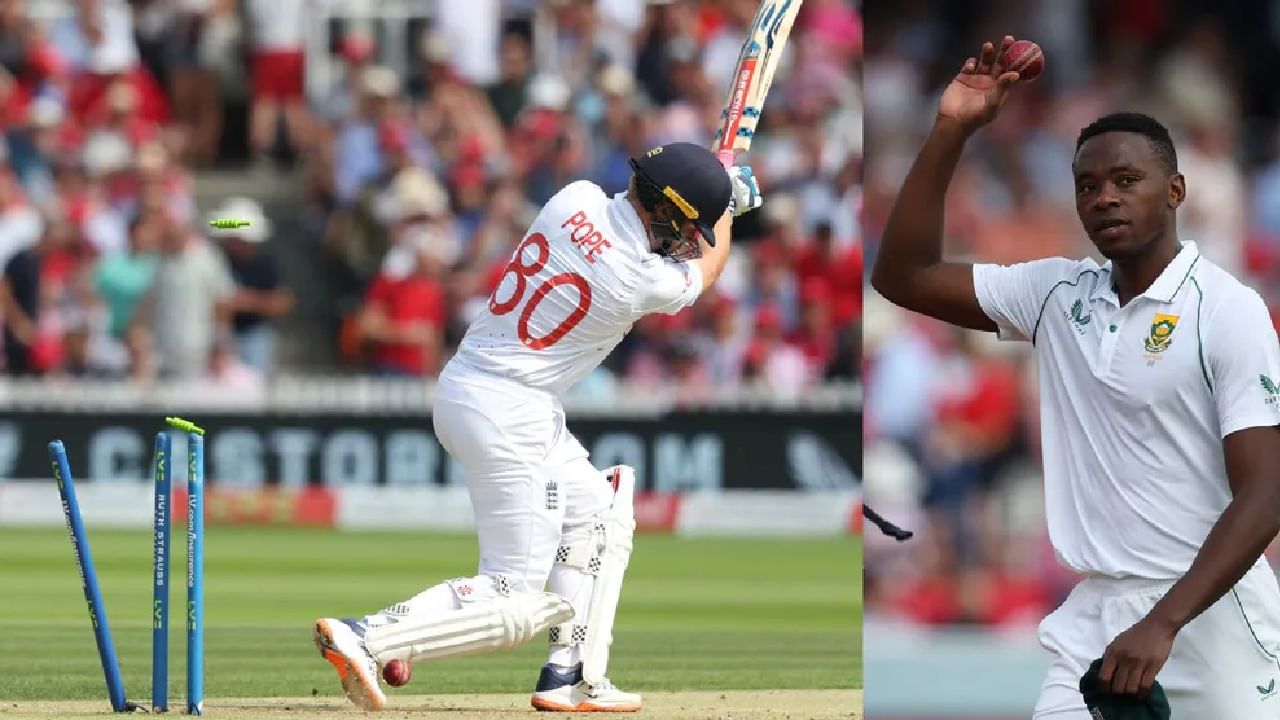 ENG vs SA 1st Test : कागिसो रबाडा 6 महिन्यांनंतर कसोटी खेळला, इंग्लंडच्या ‘Bazzball’ची हवी काढली