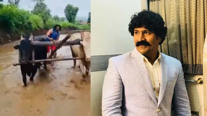Video : काळ्या मातीत मातीत....म्हणत अभिनेते प्रवीण तरडेंचा शेतात नांगर धरलेला व्हिडिओ व्हायरल, पाहा व्हिडीओ!