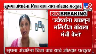 Sushma Andhare on Ashish Shelar : शेलार यांच्या बुद्धिमत्तेची कीव करावी वाटते, शिवसेनेच्या उपनेत्या सुषमा अंधारेंची टीका