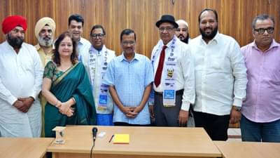 AAP : काम की राजनीतीमुळे प्रभावित; अरविंद केजरीवाल यांच्या उपस्थितीत आपमध्ये प्रवेश केल्यानंतर हरिभाऊ राठोड यांची प्रतिक्रिया