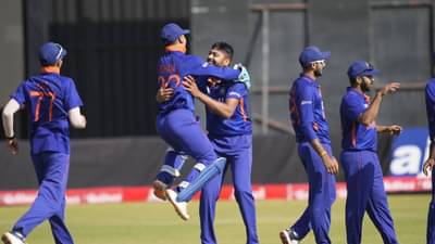 टीम इंडियाने झिम्बाब्वेला दिली क्लीन स्वीप, तिसऱ्या वनडेतही 13 रन्सनी मात, पाकिस्तानच्या रेकॉर्डची बरोबरी