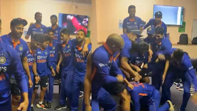 VIDEO : झिम्बाब्वेविरुद्धच्या विजयानंतर काळा चष्मा घालून गब्बरचा डान्स, इंस्टाग्रामवर व्हिडीओ पोस्ट,चर्चा तर होणारच