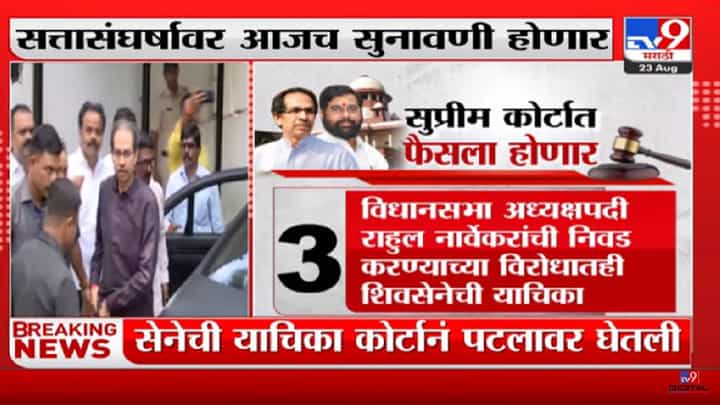 Supreme court | 16 आमदारांच्या निलंबनावर सुप्रीम कोर्टात सुनावणी- tv9 Supreme court | 16 आमदारांच्या निलंबनावर सुप्रीम कोर्टात सुनावणी- tv9