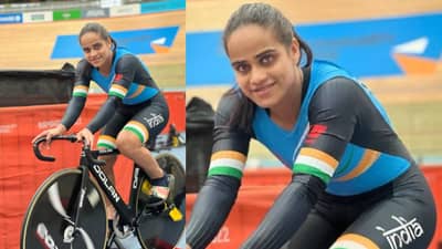 Bhandara Cyclist : भंडाऱ्यातील सायकलपटू सुशिकला आगाशे दिल्लीतील साईत, राष्ट्रकुलनंतर लक्ष्य राष्ट्रीय स्पर्धेचं