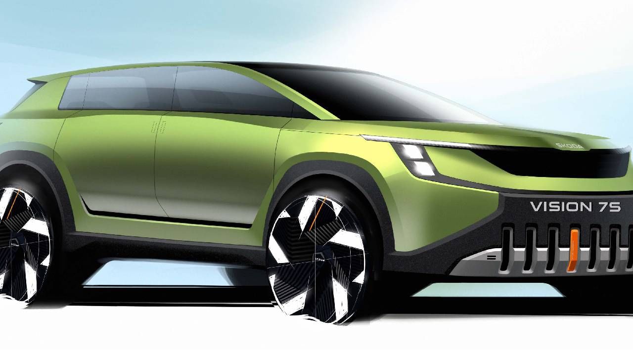 Skoda Vision 7S इलेक्ट्रिकचा 30 ऑगस्टला धमाका…. जागतिक स्तरावर दाखवणार जलवा…