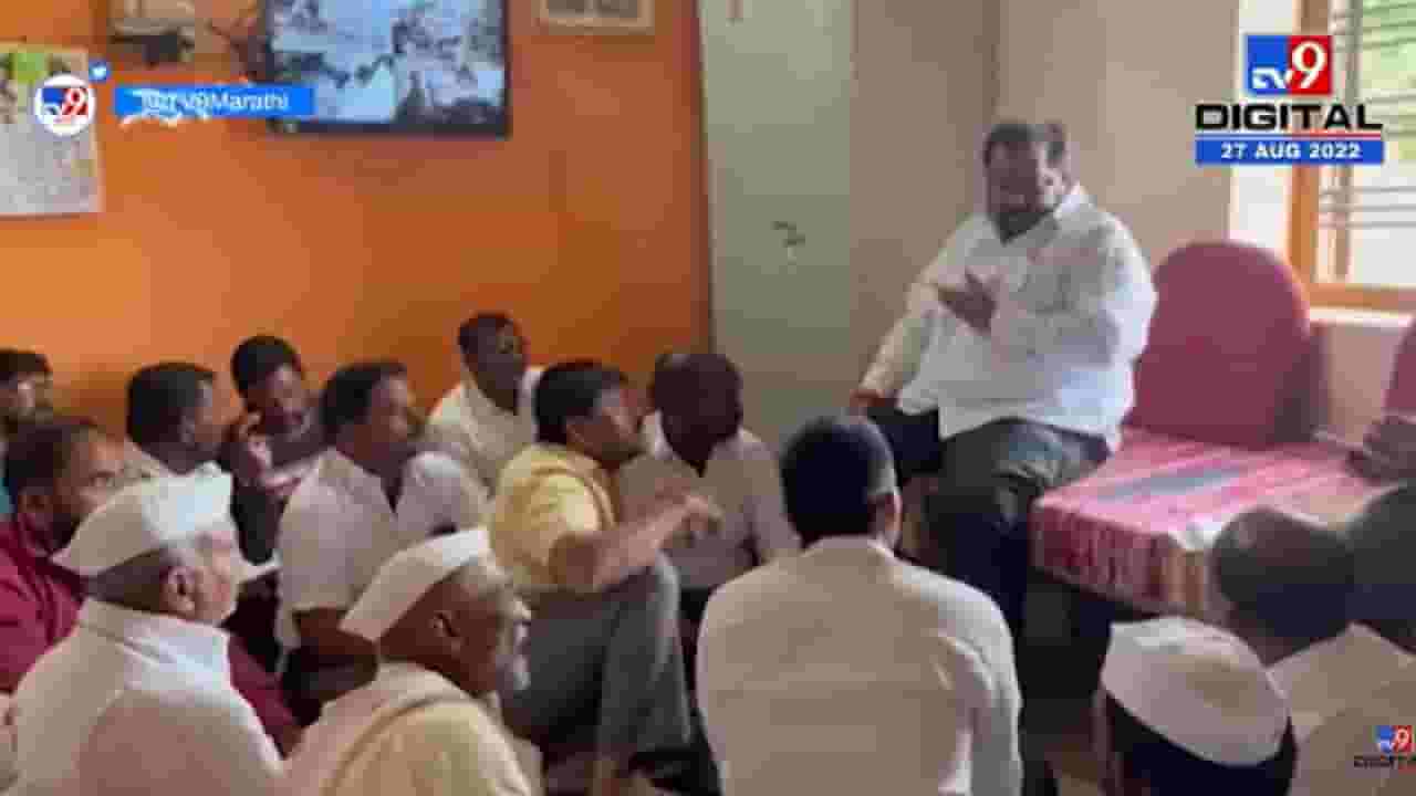 खोड्या बंद करा, असली दादागिरी चालणार नाही!, शहाजीबापू पाटलांचा अधिकाऱ्याला फोन