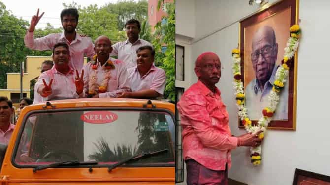 Nashik | मराठा विद्या प्रसारक समाज संस्थेच्या निवडणुकीचे कल स्पष्ट, सत्ताधारी पॅनलचे अध्यक्ष पदाचे उमेदवार सुनील ढिकले यांचा विजय...