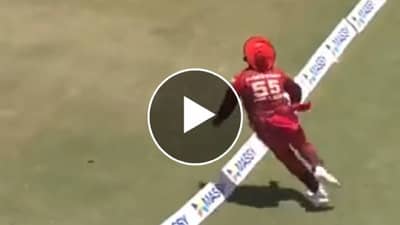 पोलार्डने काय काम केलं राव, SIX ला थेट कॅच मध्ये बदललं, हा VIDEO बघाच